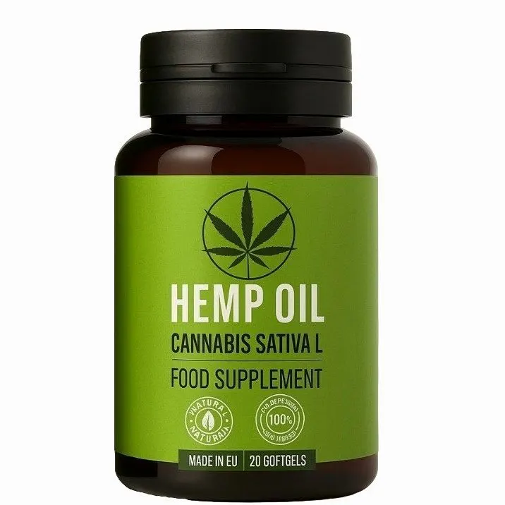 Hemp Oil — fotografie